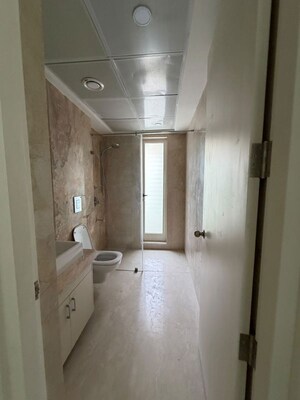 Bathroom in 3 BHK Apartment at K Raheja Corp Vivarea, Koramangala – for Rent