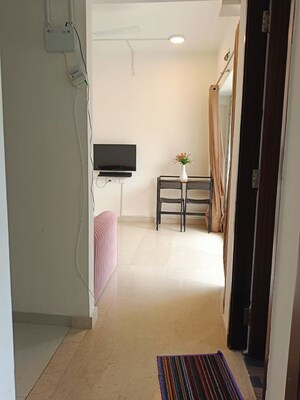 Building Lobby in 1 BHK Apartment at Omkar Signet, Malad East – for Rent