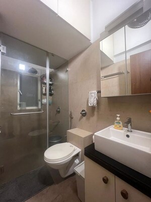 Bathroom in 3 BHK Apartment at Parel – for Sale