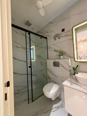 Bathroom in 4 BHK Builder Floor at Anant Raj Ashok Estate, Sector 63a – for Sale