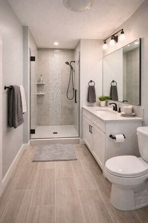 Bathroom in 2 BHK Independent House at Chikkaballapur – for Sale