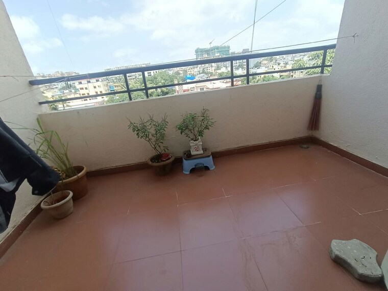 Balcony, rahatani 1 Bedroom 750 Sq.Ft. Apartment In Rahatani Pune 10721377