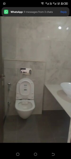 Bathroom in 3 BHK Apartment at Kolte Patil Life Republic Aros, Hinjewadi – for Rent