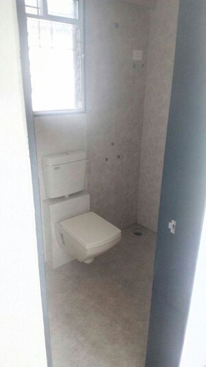 Bathroom in 3 BHK Apartment at Rachana Beverly Hills, Baner – for Rent