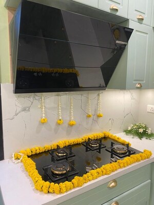 Furnished Amenities in 3 BHK Apartment at Rajapushpa Eterna, Nanakramguda – for Rent