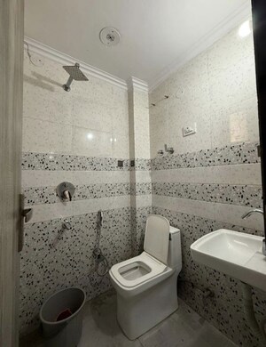 Bathroom in 3 BHK Builder Floor at Subhash Nagar – for Rent