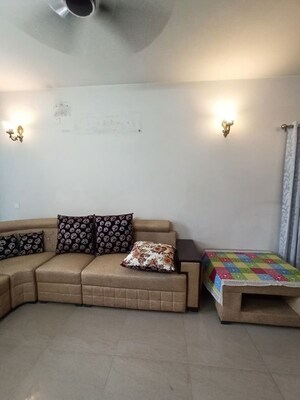 Living Room in 3 BHK Builder Floor at Omaxe New Chandigarh, North Mullanpur – for Rent