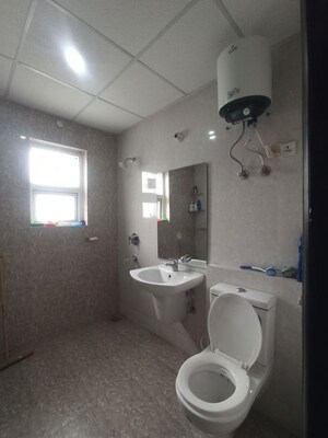 Bathroom in 3 BHK Builder Floor at Omaxe New Chandigarh, North Mullanpur – for Rent