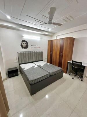 Bedroom in 1 BHK Independent House at Sector 14 – for Rent