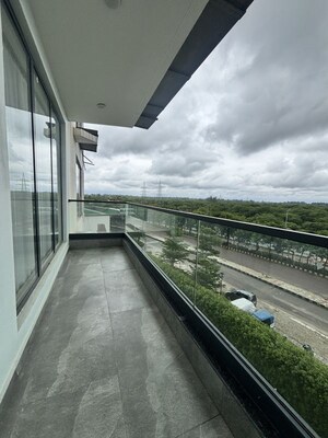 Balcony in 4 BHK Apartment at Rishita Mulberry Heights, Sushant Golf City – for Sale