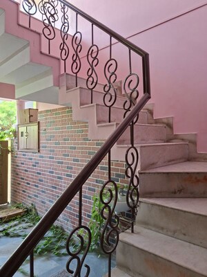 Staircase in 3 BHK Independent House at Gomti Nagar – for Sale