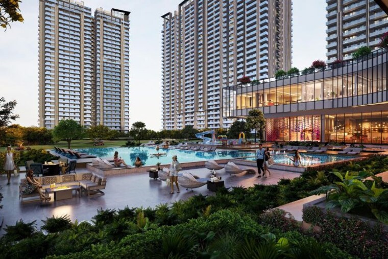 Exterior View, m3m-golf-hills 3.5 Bedroom 1902 Sq.Ft. Apartment In Sector 79 Gurgaon 10721484