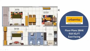 2.5 BHK Apartment For Sale in Urbanrise Spring Is In The Air, Ameenpur