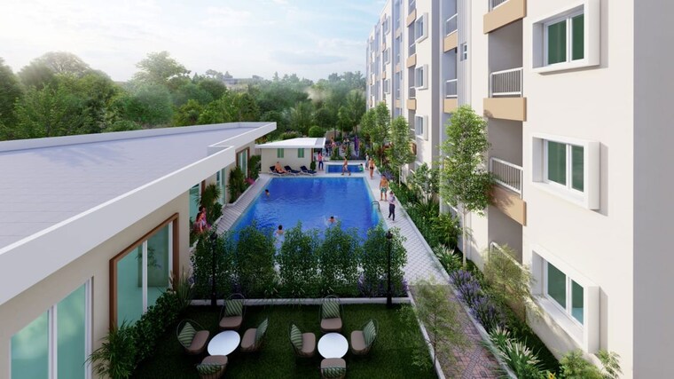 Exterior View, dhara-nakshthra 2 Bedroom 1100 Sq.Ft. Apartment In Singapura Bangalore 10721479
