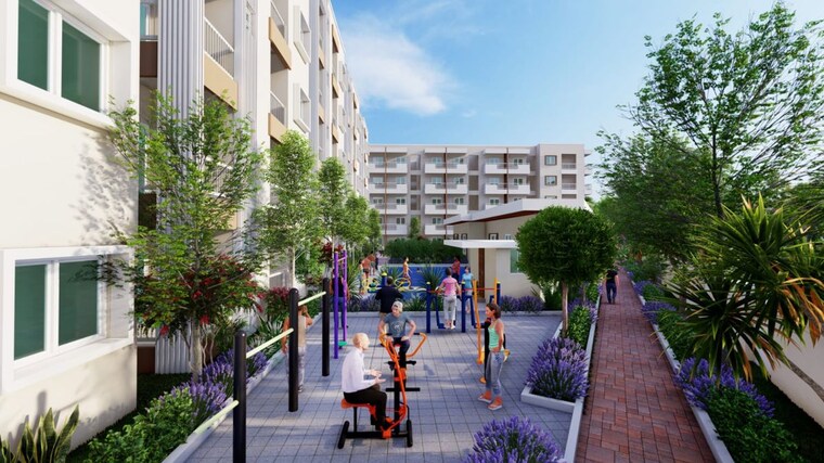 Exterior View, dhara-nakshthra 2 Bedroom 1100 Sq.Ft. Apartment In Singapura Bangalore 10721479