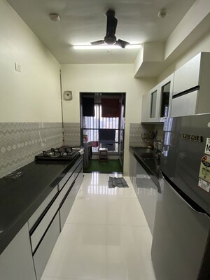 Kitchen in 2 BHK Apartment at Lodha Casa Viva, Majiwada – for Rent