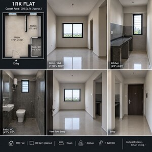 1 RK Apartment – Entrance View at Siddhi Vinayak Apartment Kasheli, Kasheli - for Sale