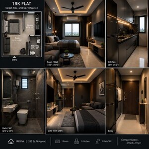1 RK Apartment For Sale in Siddhi Vinayak Apartment Kasheli, Kasheli