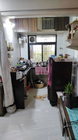 Kitchen in 2 BHK Apartment at Gaurav City, Mira Road – for Rent