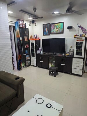 Living Room in 1 BHK Apartment at Ravi Gaurav Valley, Mira Road – for Sale