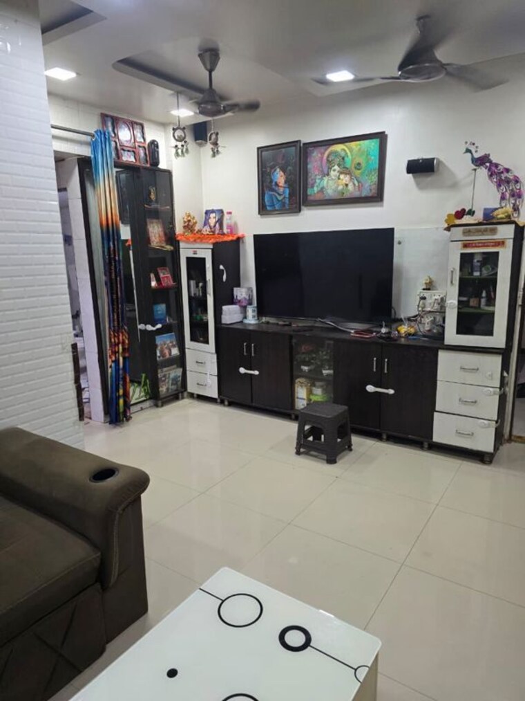 Living Room, ravi-gaurav-valley 1 Bedroom 550 Sq.Ft. Apartment In Mira Road Thane 10721622