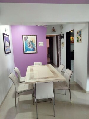 Dining area in 2 BHK Apartment at Highland Tower, Lokhandwala – for Rent