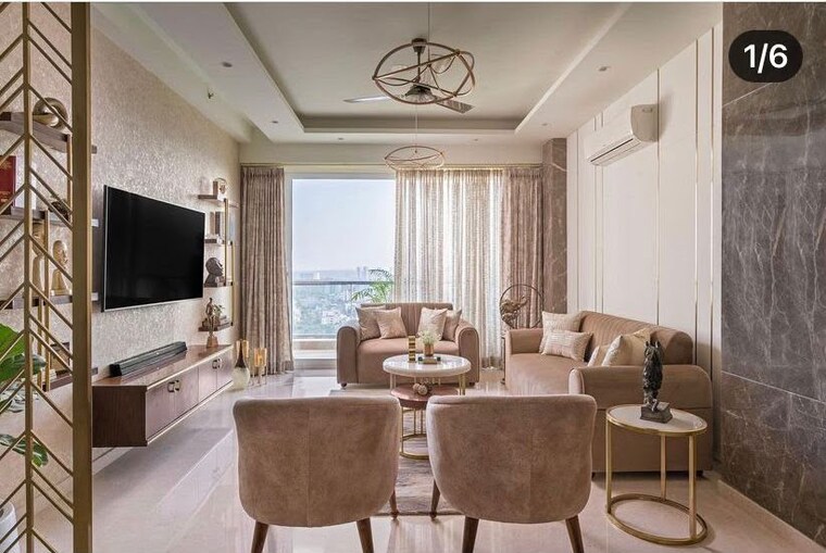 Living Room, sarvapriya vihar 4 Bedroom 9080 Sq.Ft. Independent House In Sarvapriya Vihar Delhi 10721639