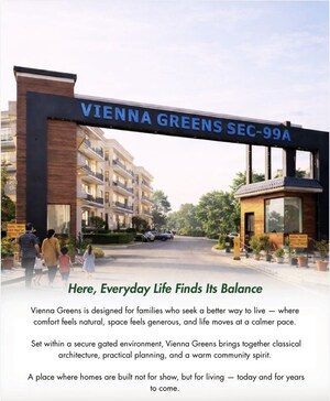 3 BHK Builder Floor – Exterior View View at Skywhales Vienna Greens, Sector 99a - for Sale