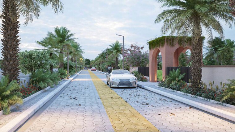 Exterior View, coral-prim-habitat  111 Sq.Yd. Plot In Malpura Jaipur 10721577