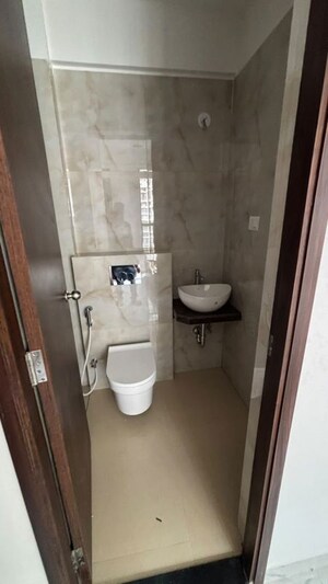 Bathroom in 2 BHK Apartment at Rustomjee Azziano Wing D, Thane West – for Rent