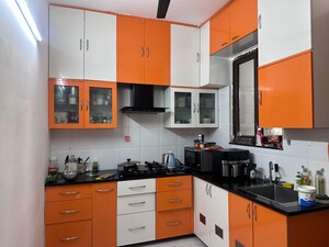 Kitchen in 3 BHK Apartment at Ayyanna Prestige, Kondapur – for Rent