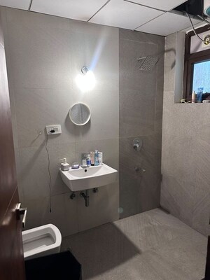 Bathroom in 3 BHK Apartment at Ayyanna Prestige, Kondapur – for Rent