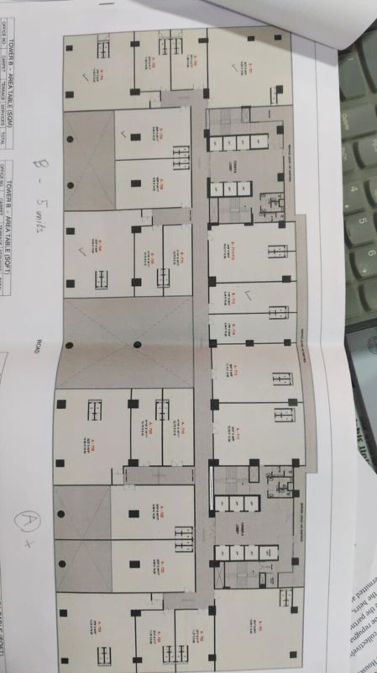 Floor Plan, karve-putala Commercial Office Space 2601 Sq.Ft. In Kothrud Pune 10721669