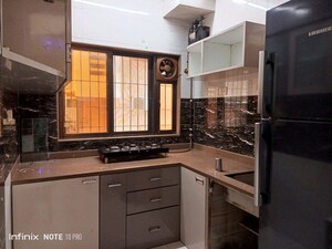 Kitchen in 1 BHK Apartment at Mahape – for Rent