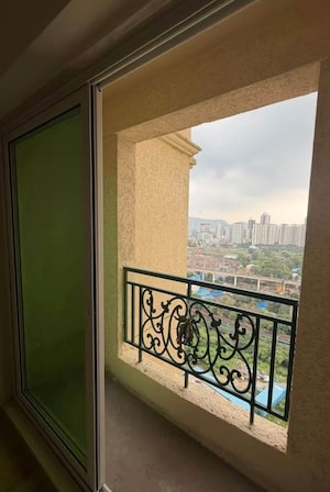 Balcony in 1 BHK Apartment at Siddhi Highland Springs, Dhokali – for Rent