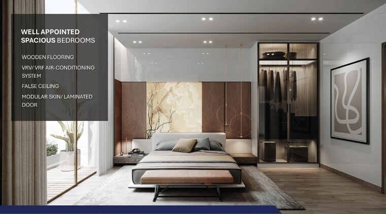 Bedroom, m3m-opus 3 Bedroom 2398 Sq.Ft. Apartment In Sector 67 Gurgaon 10721742