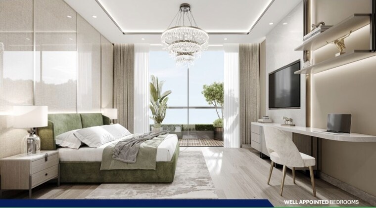 Bedroom, m3m-opus 3 Bedroom 2398 Sq.Ft. Apartment In Sector 67 Gurgaon 10721742
