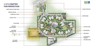 Master Plan in 3 BHK Apartment at M3M Opus, Sector 67 – for Sale