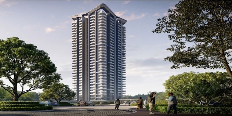Exterior View, m3m-opus 3 Bedroom 2398 Sq.Ft. Apartment In Sector 67 Gurgaon 10721742
