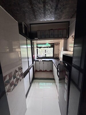 Kitchen in 1 BHK Apartment at RNA NG Regency Phase I, Balkum Pada – for Rent