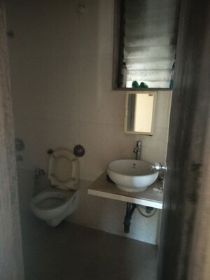 Bathroom in 4 BHK Apartment at Armstrong Hex Blox, Kharghar – for Rent