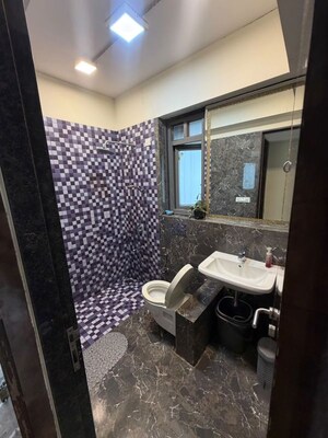 Bathroom in 2 BHK Apartment at Kanakia Miami, Mahim – for Sale