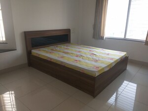 Bedroom in 3 BHK Apartment at Paranjape Schemes Yuthika, Baner – for Rent