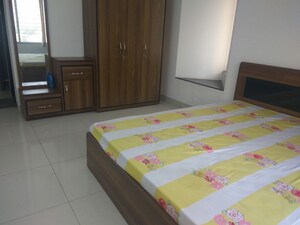 Bedroom in 3 BHK Apartment at Paranjape Schemes Yuthika, Baner – for Rent