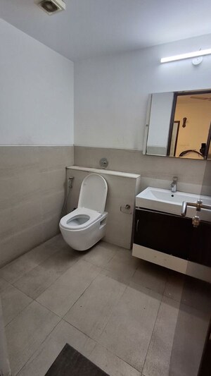 Bathroom in 4 BHK Apartment at Jayabheri Orange County, Gachibowli – for Rent