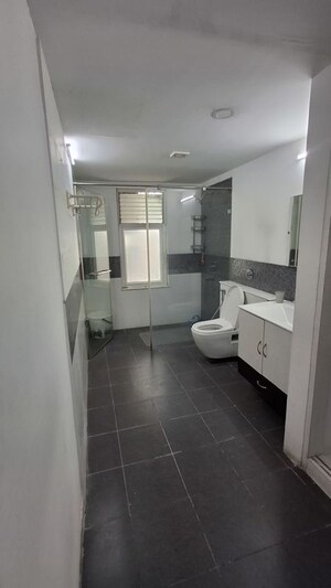 Attached Bathroom in 4 BHK Apartment at Jayabheri Orange County, Gachibowli – for Rent
