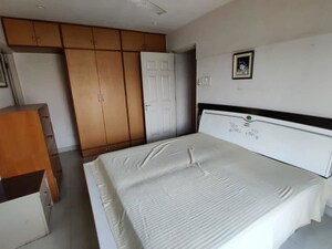 Bedroom in 3 BHK Apartment at Progressives Signature CHS, Ghansoli – for Rent