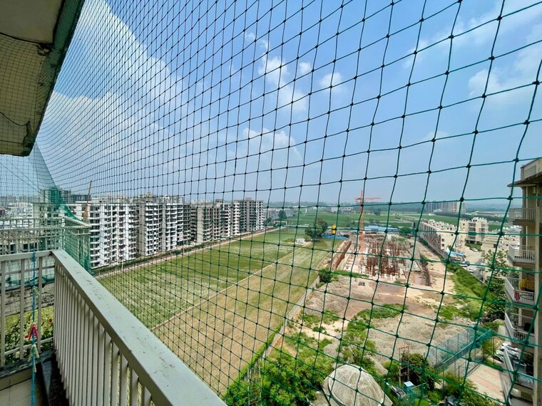 Balcony, sushma-crescent 3 Bedroom 1500 Sq.Ft. Apartment In Dhakoli Zirakpur 10721938