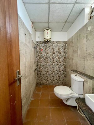 Bathroom in 3 BHK Apartment at Sushma Crescent, Dhakoli – for Sale