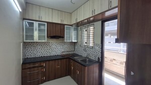Kitchen in 3 BHK Apartment at Vajra Jasmine County, Gachibowli – for Rent